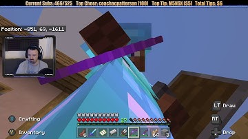 Minecraft "Chill Stream" July 21, 2019 pt1 - DOUBLE Fishing Madness!