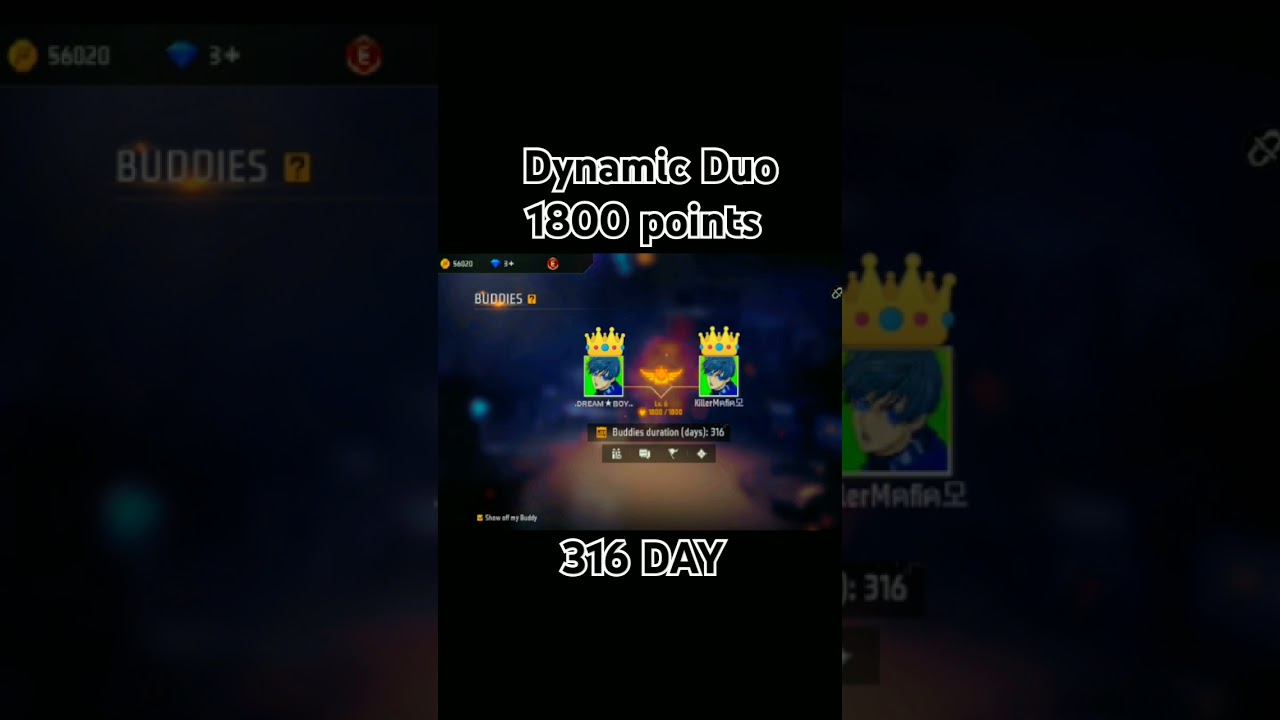 Dynamic Duo 1800 points rewards complete ✅