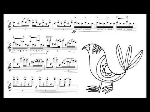 George N. Gianopoulos - Birds of Paradise for Flute, Op. 38 (2016-18) [Score-Video]