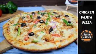 Chicken Fajita Pizza Recipe Pizza Hut Special Pizza Recipe By Taste Games