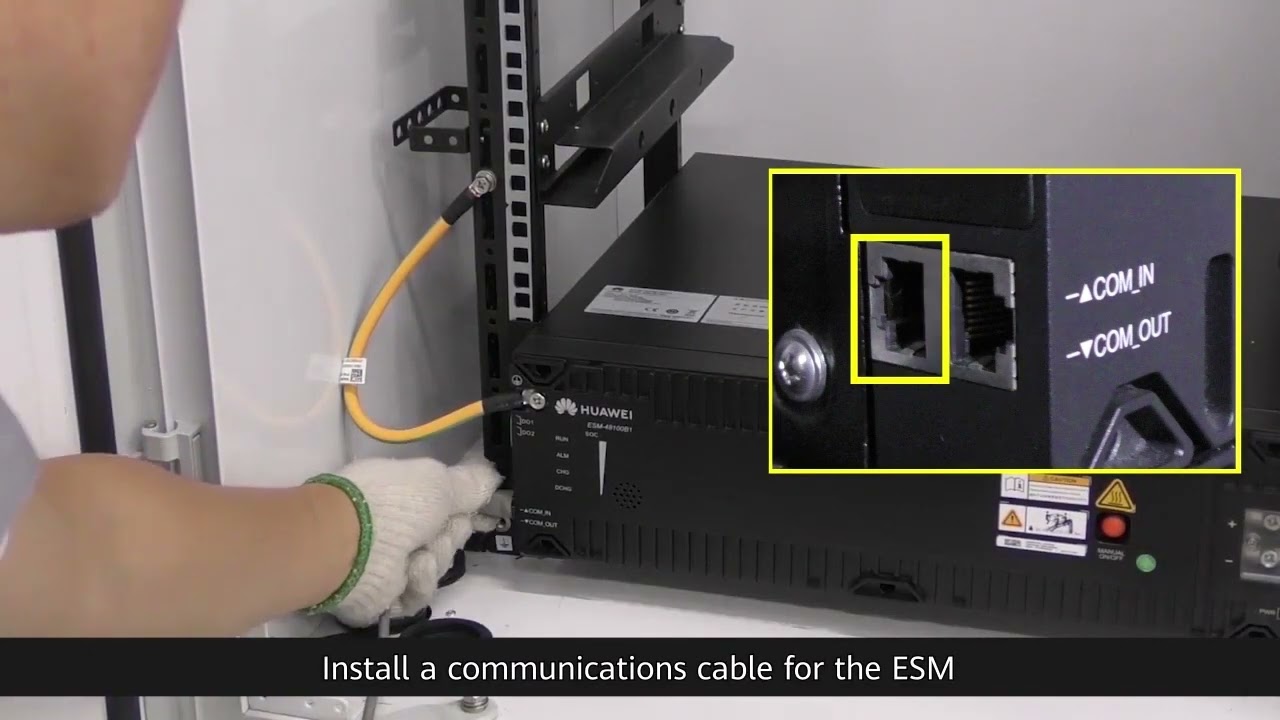 INSTALACION DE BATERIAS DE LITIO EN RACK