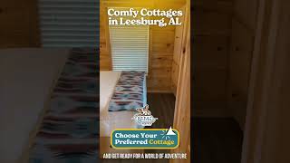 Cabin Rentals at Great Escapes Chesnut Bay RV Resort in Leesburg, AL