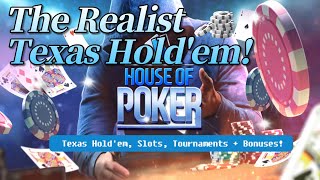 House of Poker Trailer (Android/iOS) _ENG : The Realist Texas Hold'em! screenshot 1