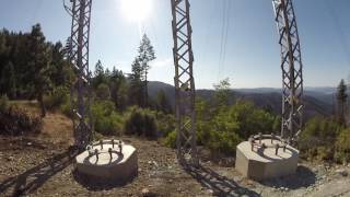 High-Tension Lines In Mendecino