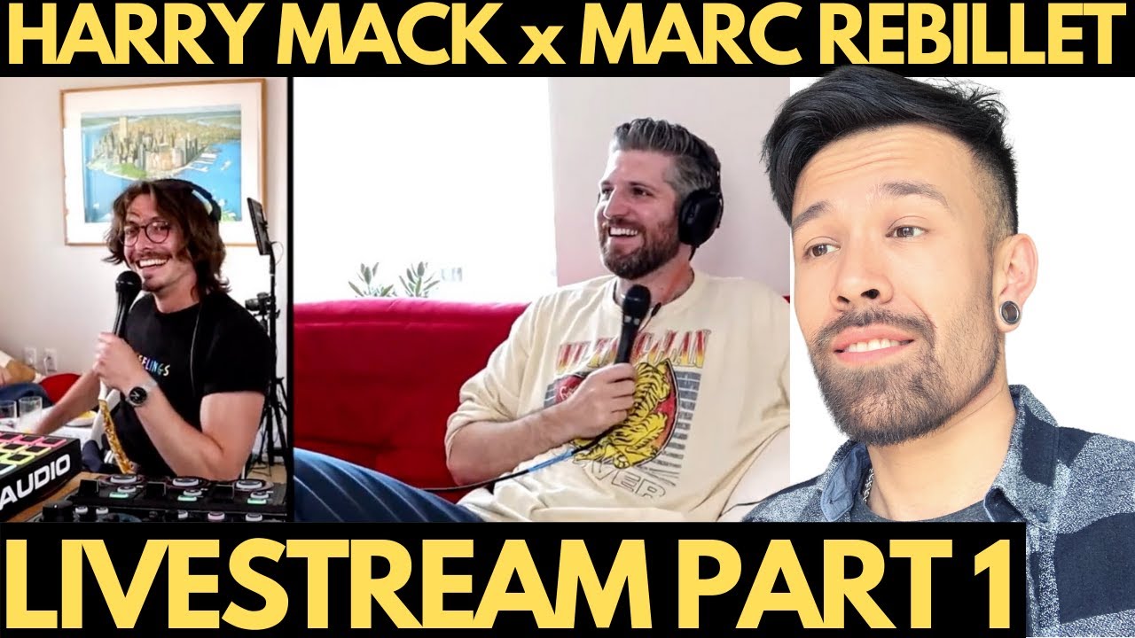THE BEST DUO EVER ! MARC REBILLET x HARRY MACK LIVESTREAM REACTION PART 1
