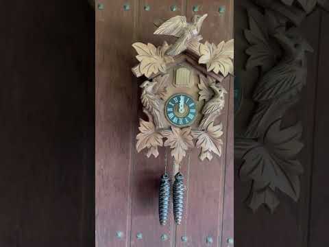 cuckoo clock bird -cuckoo bird wall clock - Please subscribe, like, and comment!