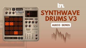 Synthwave Drums V3  - Audio Demos