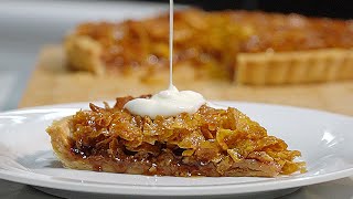 Old School Cornflake Tart nostalgic BRITISH dessert with custard