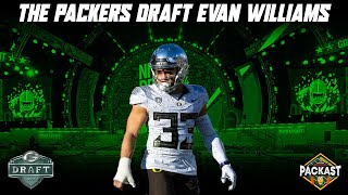 The Packers Draft Evan Williams Reaction & Breakdown