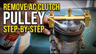A/C Compressor Pulley Stuck? Watch This