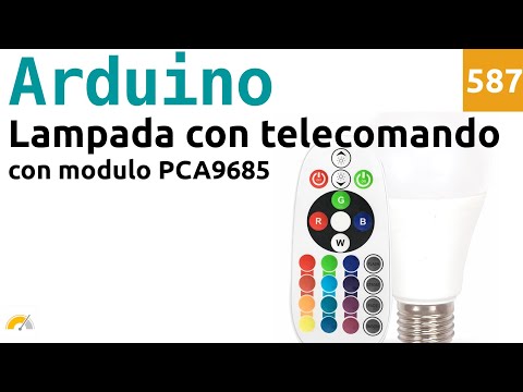 Lampada con telecomando