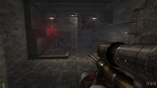 Return to Castle Wolfenstein - Misja 3 - Moje zainteresowania i bronie strzeleckie II WŚ