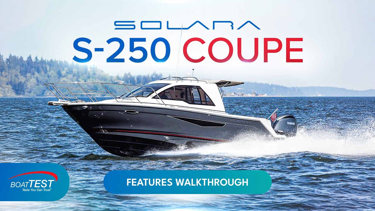 ⁣Solara S-250 C: Big Boat Systems in a 25-Foot Trailerable Cruiser