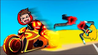 DESTROYING YOUTUBERS IN GTA 5  GTA 5 MOTORCYCLES VS THE COMPAS #5