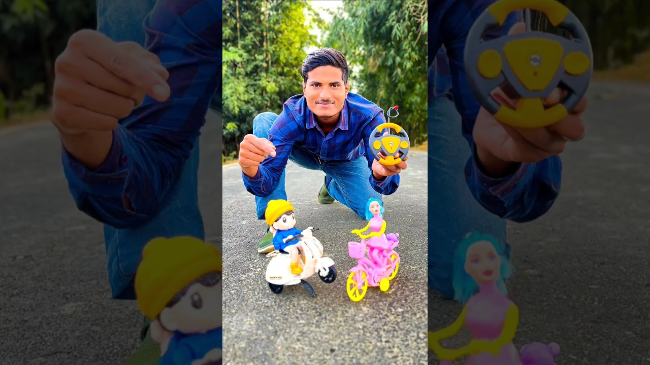 rc bicycle and scooter unboxing 