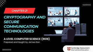 AS & A Level Computer Science (9618) -Chapter 21: Cryptography and Secure Communication Technologies
