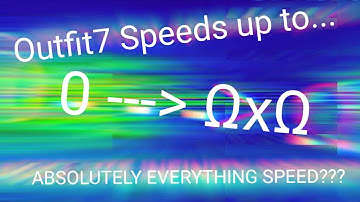 Outfit7 Intro Speeds Up To ABSOLUTELY EVERYTHING SPEED??!?!?!?!?!