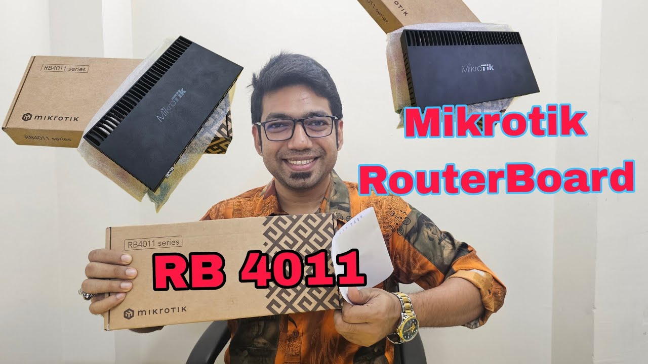 Mikrotik RouterBoard 4011 , Laptop View - 01940707070 - YouTube