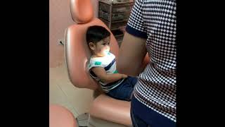 My 2 year old’s first visit to the dentist