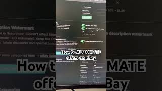 How to AUTOMATE offers on eBay