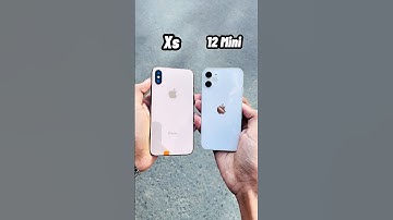 iPhone Xs Vs iPhone 12 Mini || Camera Zoom Test! #shorts #iphone