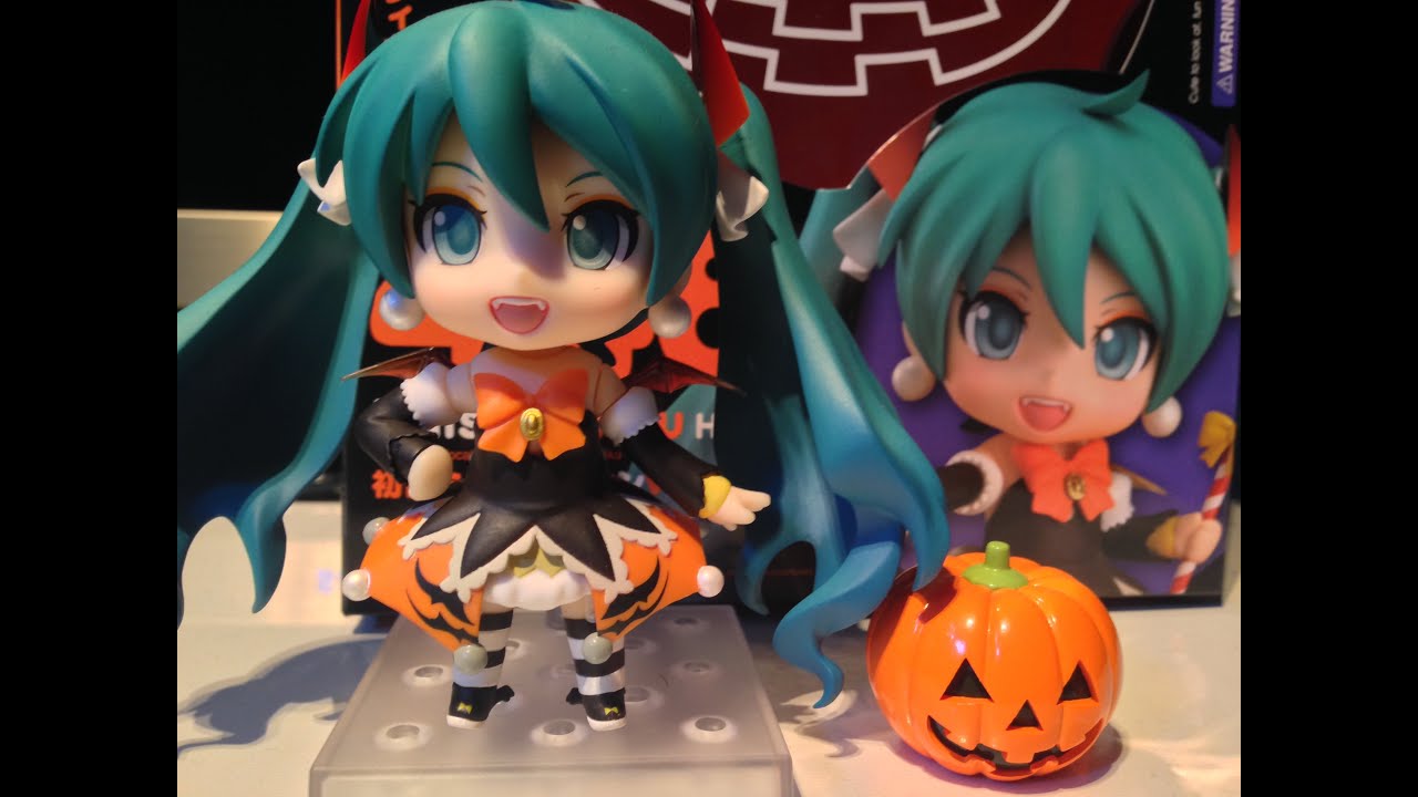 Nendoroid 448 Halloween Hatsune Miku Figure Review - YouTube