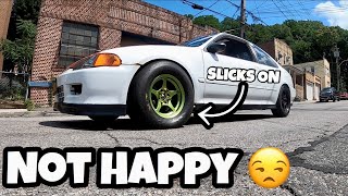 Project Driver Gets Put To The TEST on SLICKS‼️