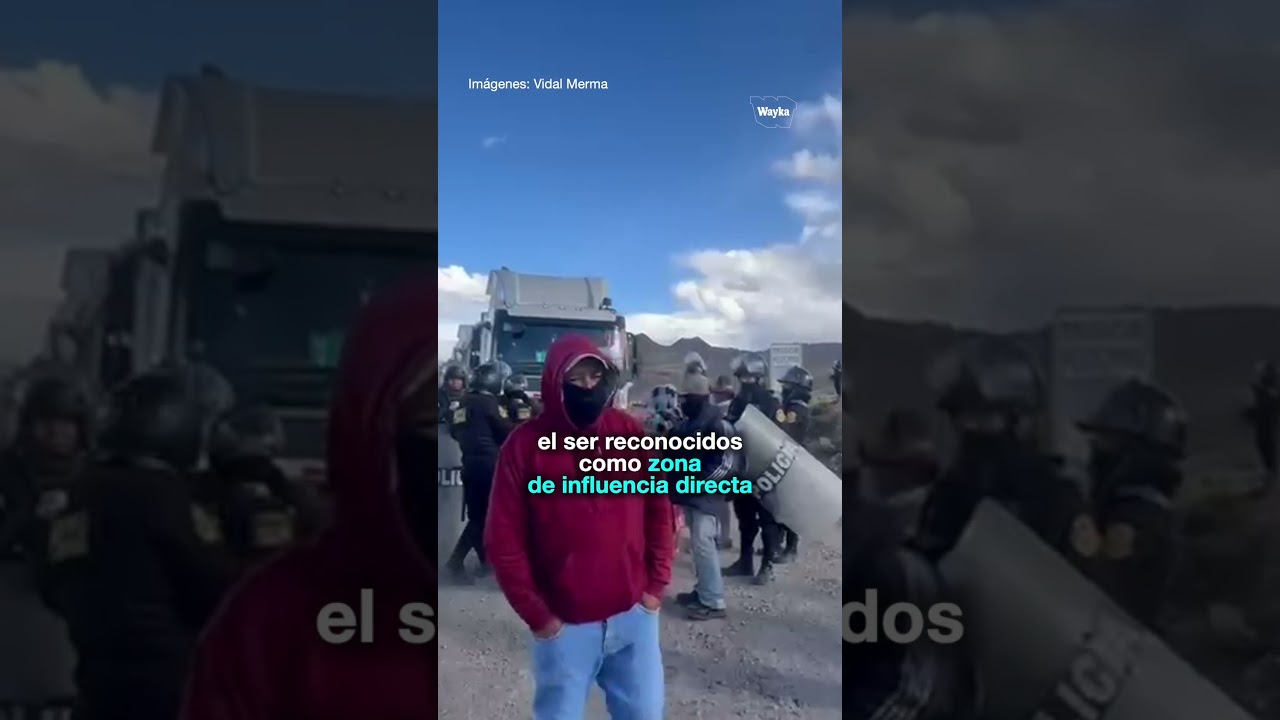 Mujeres campesinas denuncian agresión policial en protesta contra minera Antapaccay