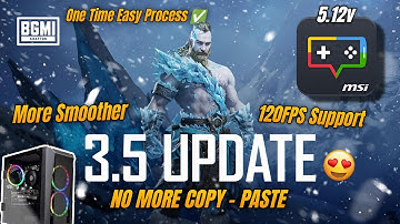 How to play BGMI 3.5 on PC with EMULATOR | Msi App Player ( Latest Update ) New Easy Method Guide
