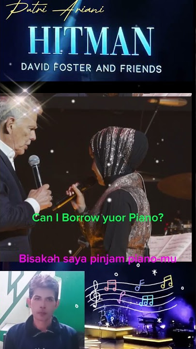 Detik Detik Putri Ariani Pinjam Pianonya David Foster! Yg Biasanya tidak di ijinkan. #laguviral