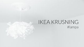 Lampa DIY - IKEA Krusning