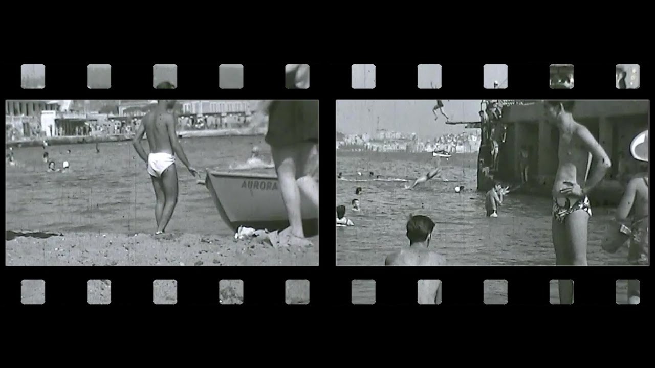 Arco Felice, Pozzuoli, vacanze al mare anni 50