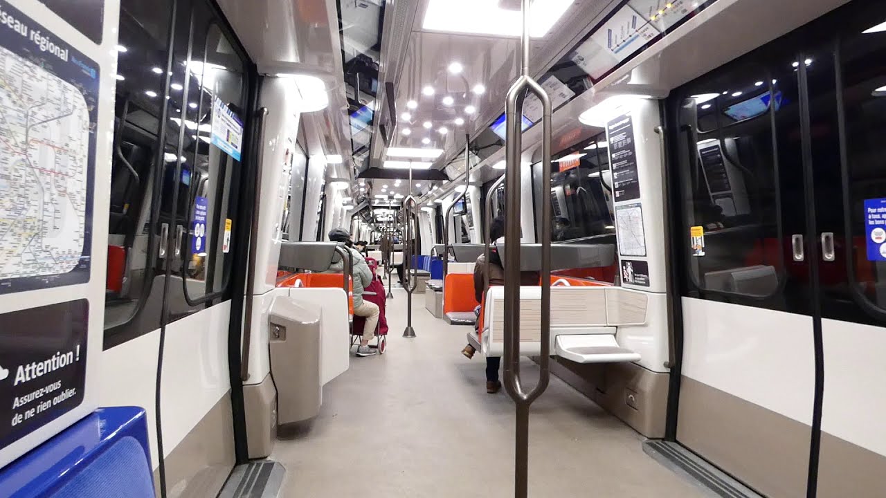 Mp14 Ratp MP14 (ligne 14 - métro de Paris) - Premier voyage à bord entre ...