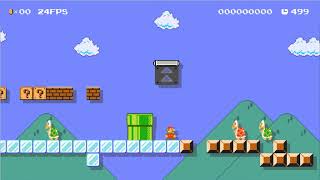 New Super Mario Maker - Beta 4 - all items