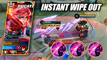 BENEDETTA INSTANT WIPE OUT! GIVE A WAY OR YOU