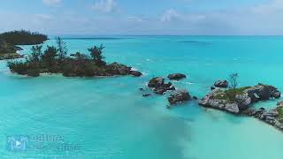 FLYING OVER BERMUDA  Ambient Aerial Drone Film