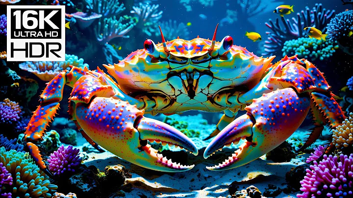 🌊 16K HDR | Ocean of Pure Serenity – Radiant Coral Reefs & Peaceful Sea Life Ambience 🐠