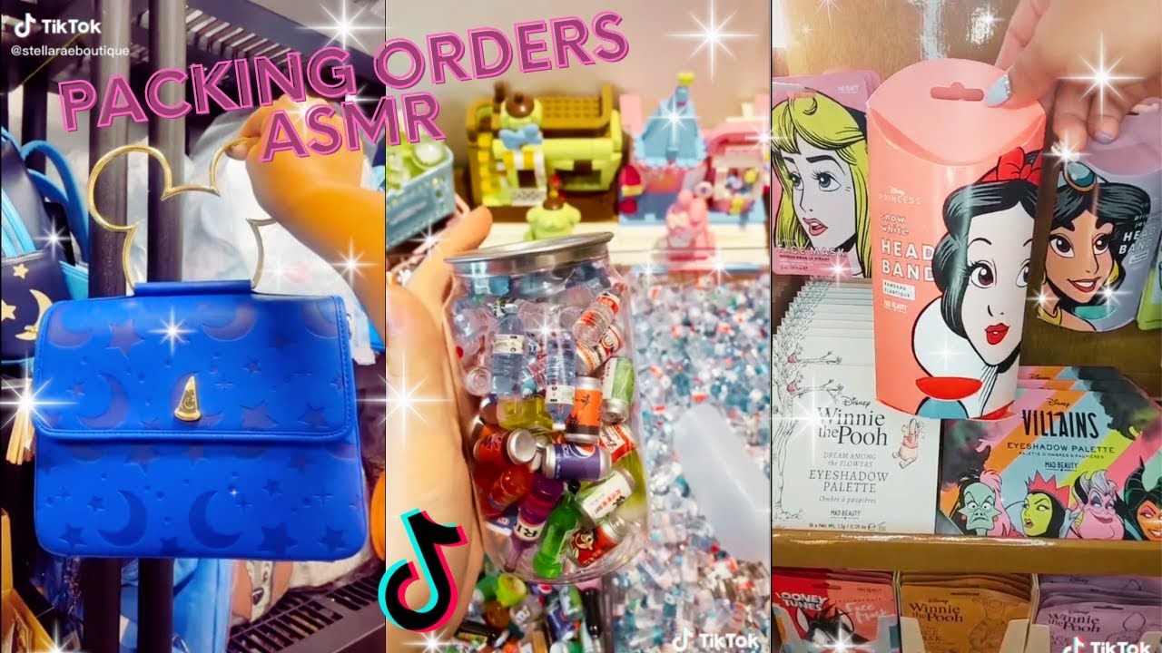 Satisfying packing orders ✨ ASMR style ✨ TikTok compilation #16 