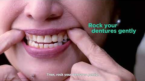 #DentureTalks: How to remove my dentures & adhesive?