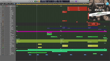 No Way No Time Logic Pro X Template #logicproxtemplate #logicprox #logicpro