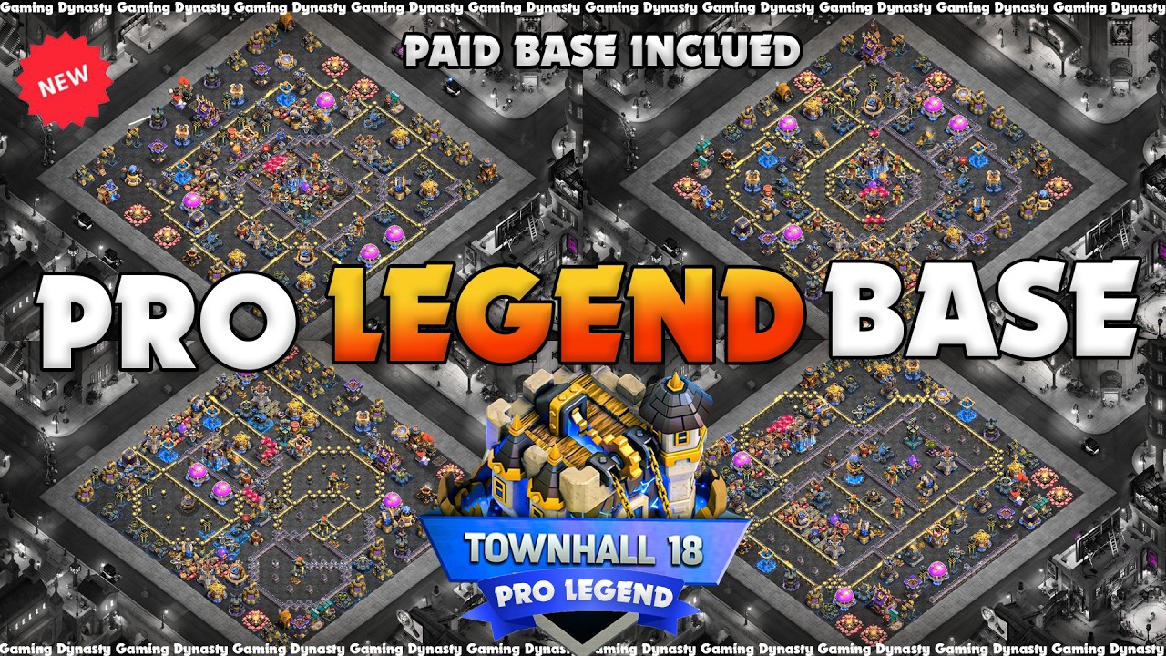 BEST TH18 WAR BASES IN 2026 | NEW TH18 LEGEND & WAR BASES IN CLASH OF CLANS