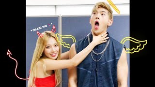 BM and SOMIN sibling vibes 🙇🏻‍♀️ #bm #somin #kard #kpop