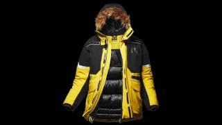 expedition parka by helly hansen featuring light flex winner of the ispo award 20172018