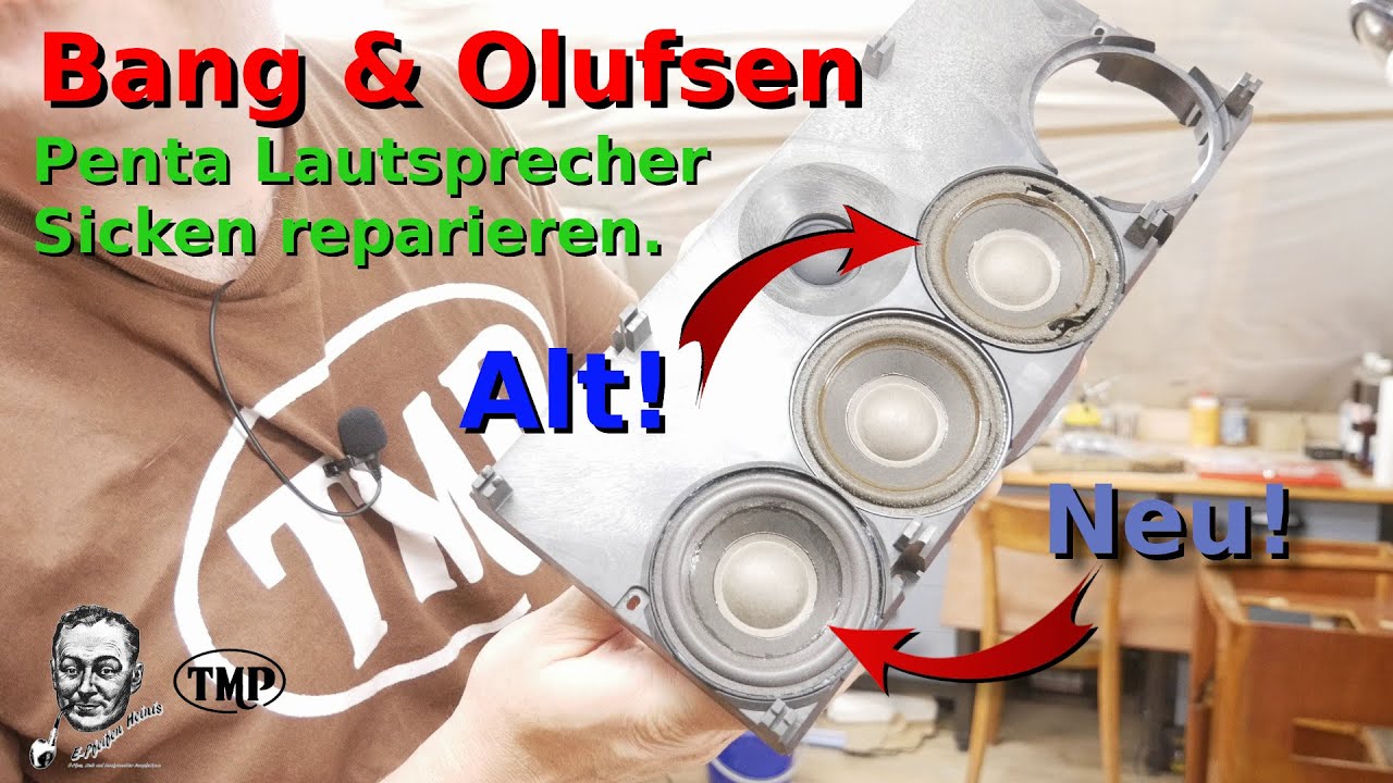 B&O Penta Lautsprecher. Sicken erneuern.