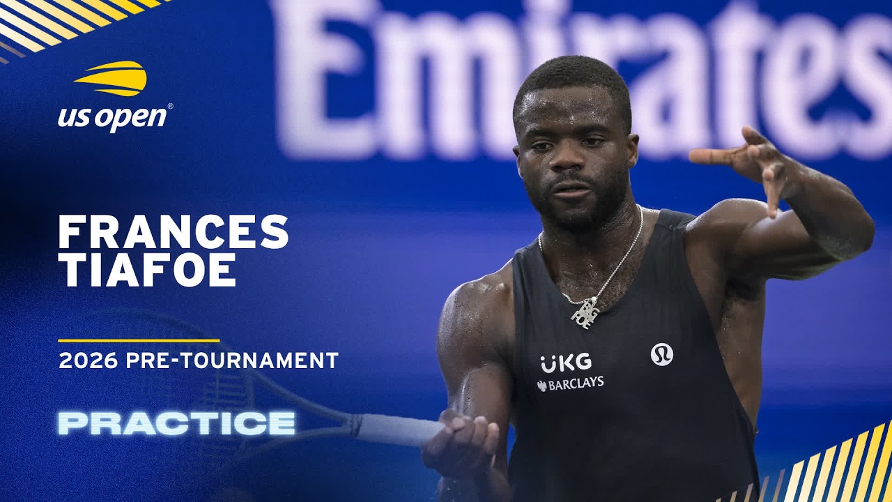 LIVE | Frances Tiafoe | Practice Session | 2026 US Open
