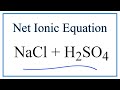 Net Ionic Equations and Reactions