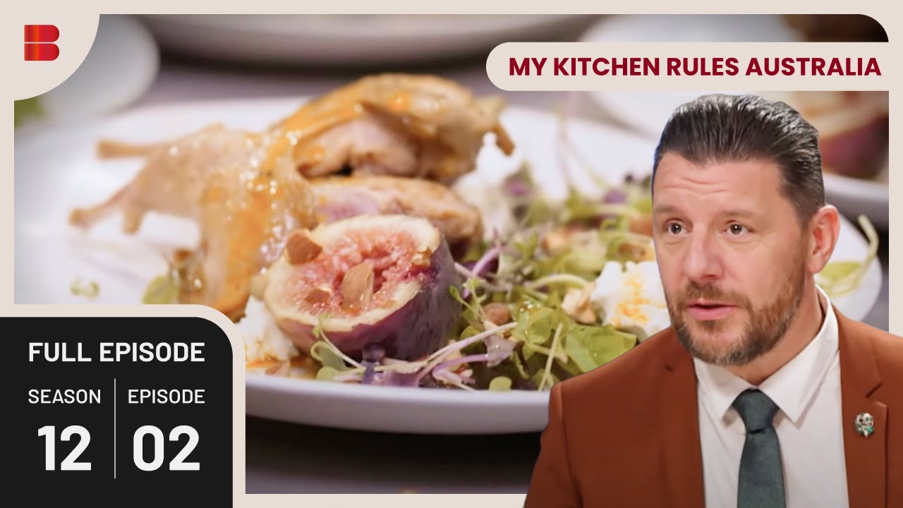 Entree Fiasco & Quail Quest - My Kitchen Rules Australia - S12 EP02 - Cooking Show