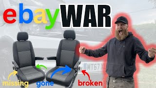 VW Transporter seats. I WON, but now I FEEL BAD. What would you do?This is 100% a true story