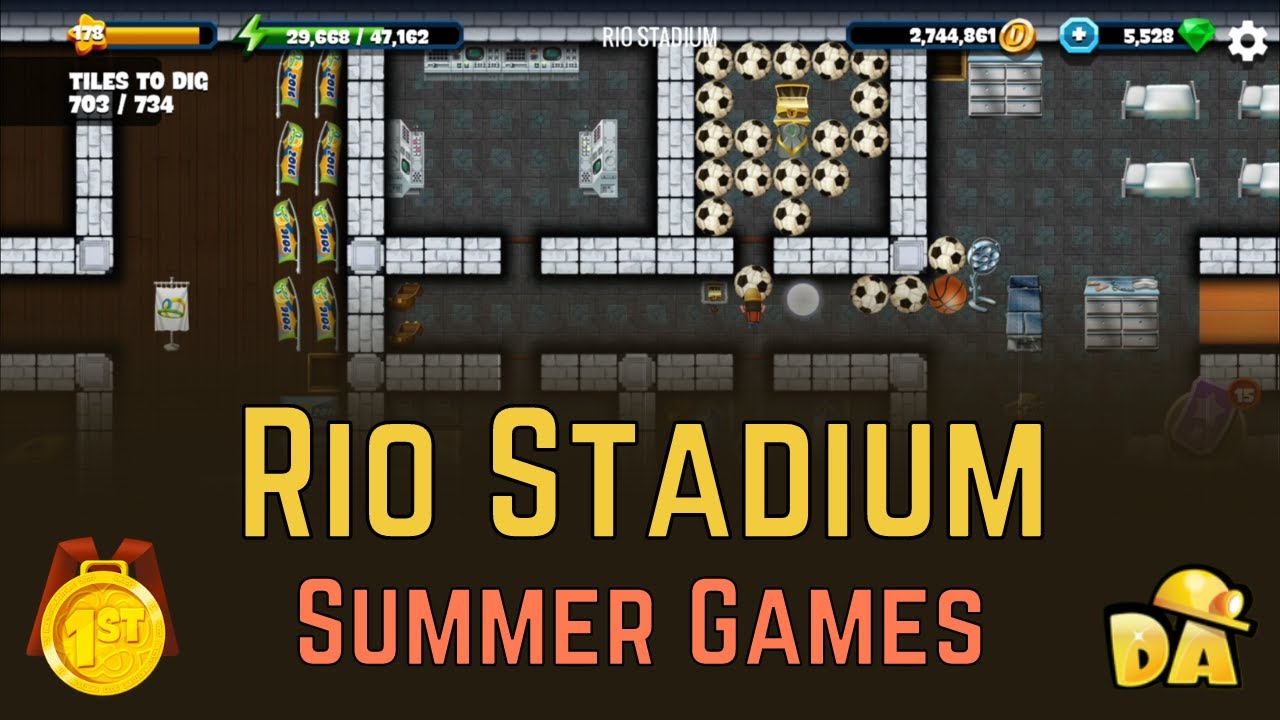 Rio Stadium - #8 Summer Games - Diggy's Adventure