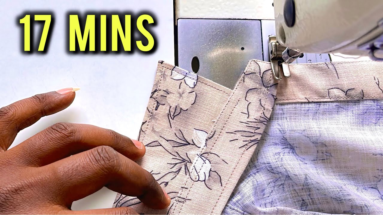 How to Stitch a 7 Years Boy Shirt in Just 17 Minutes | Step-by-Step Sewing Tutorial